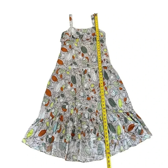 Slate & Willow Floral Peasant Maxi Dress Sleeveless Straps Square neckline 6 RTR - Picture 7 of 12